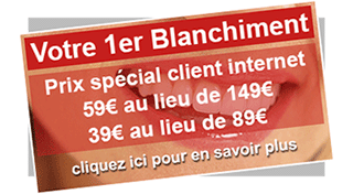 Promo Blanchiment dentaire