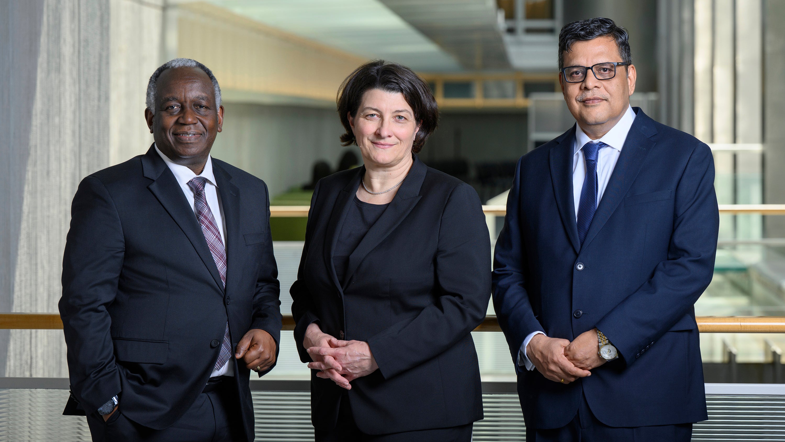 Panel Member Group Picture-Ibrahim, Evelyn and Ajay