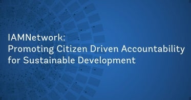 Embedded thumbnail for IAMs Promoting Citizen Driven Accountability for Sustainable Development